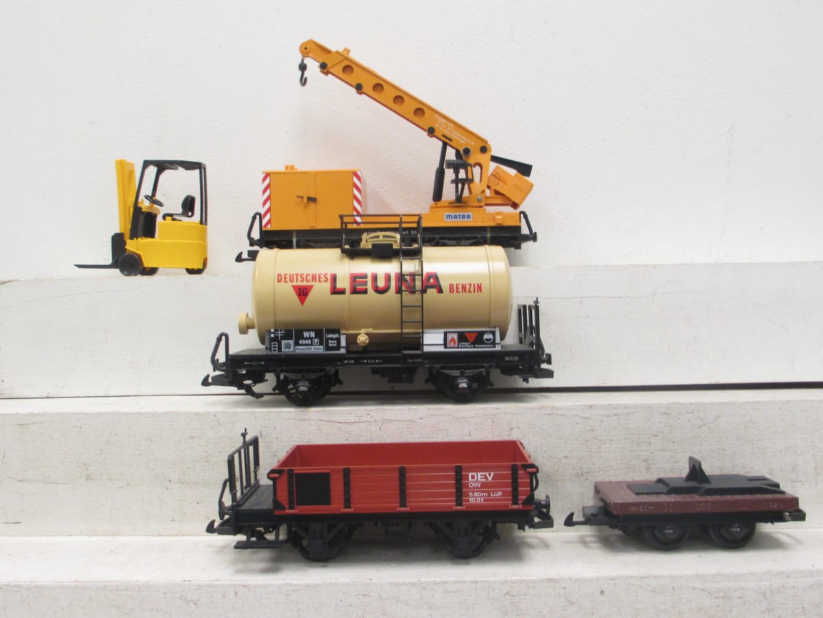 LGB G Scale European Freight Cars 4042, 4040L, 40510 & 94005 (4) eBay