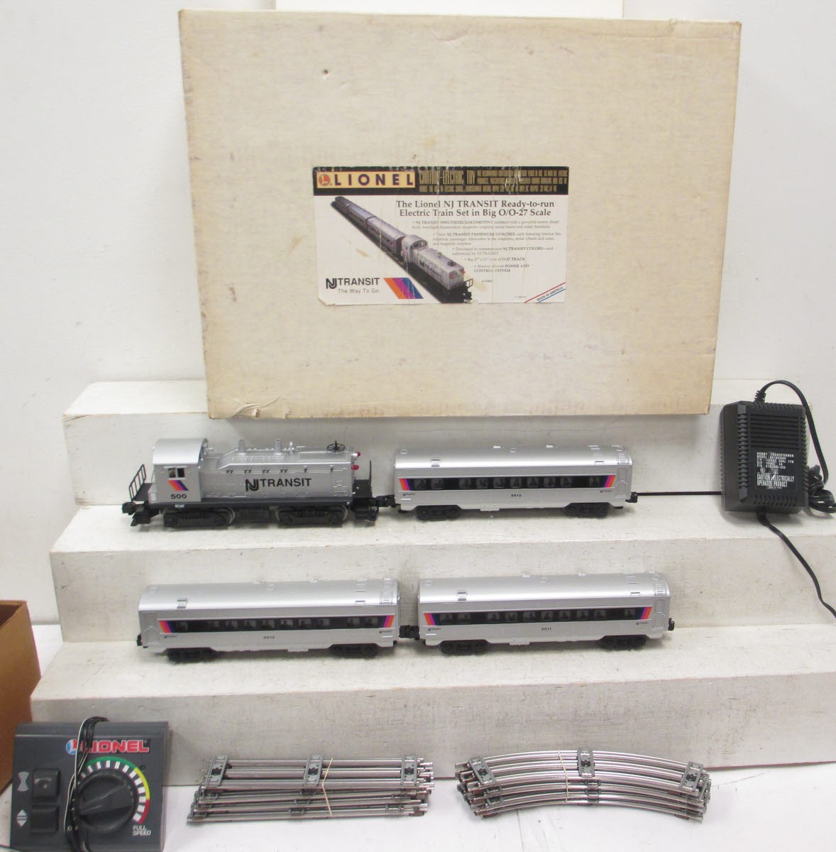 Lionel 611828 NJ Transit Diesel Passenger Car Set EX/Box eBay