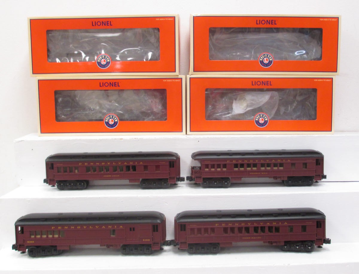 Lionel 625106 Pennsylvania Madison 4Car Passenger Set EX/Box eBay