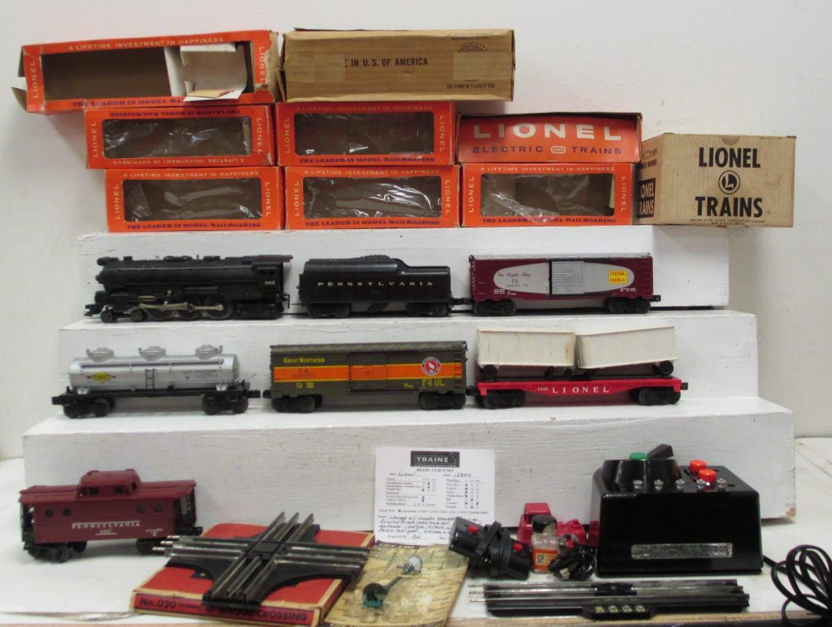 Lionel 12840 Postwar 1966 665 Steam Freight Set eBay