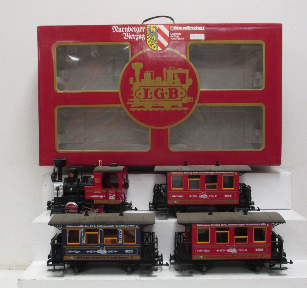 LGB 150 G Scale 150th Anniversary Train Set/Box eBay