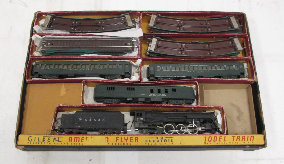 American Flyer Prewar HO Scale Steam Passenger Train Set/Box eBay