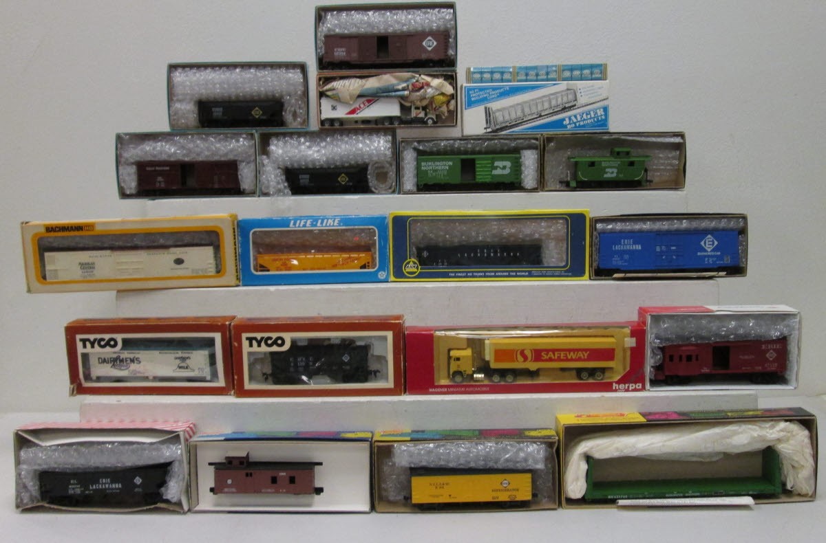 HO Scale Freight Cars & Vehicles (20) Various Manufacturers eBay