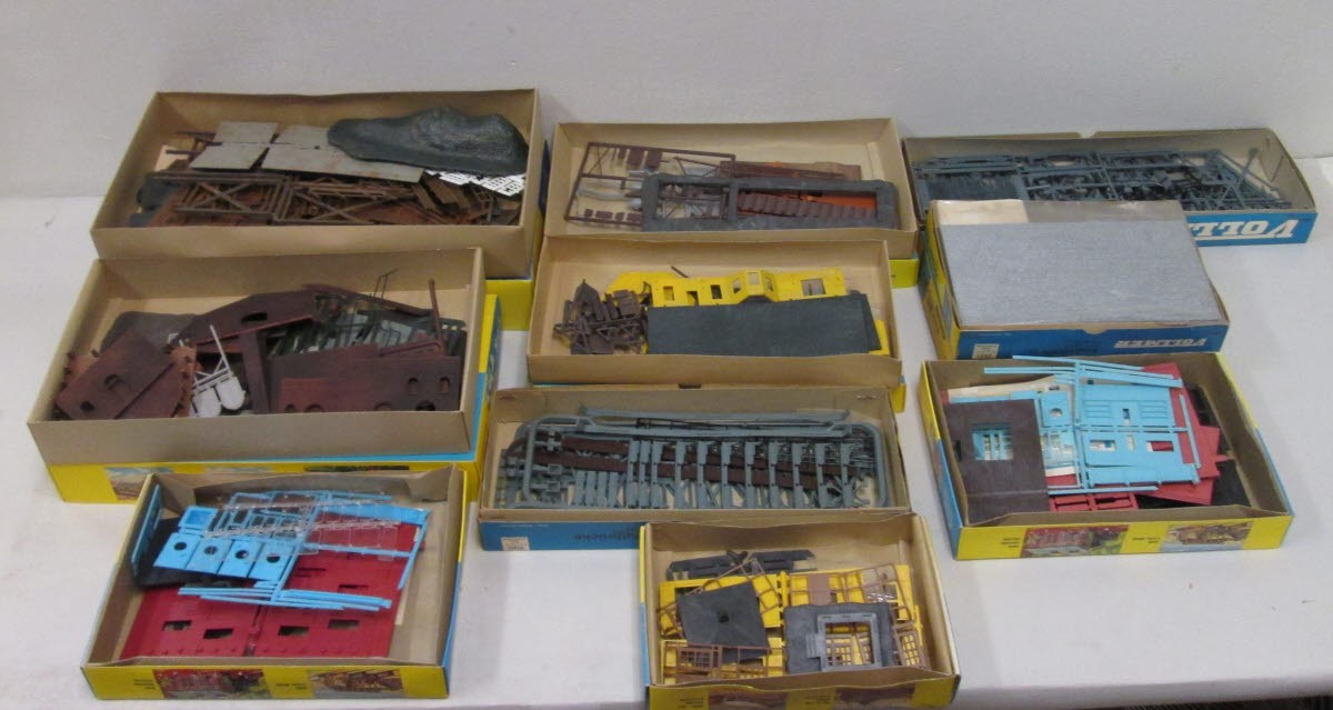 AHM & Vollmer HO Scale Building Kits & Accessories (11)/Box eBay
