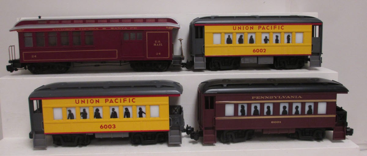 Lionel & Bachmann G Scale Assorted Passenger Cars (4) eBay