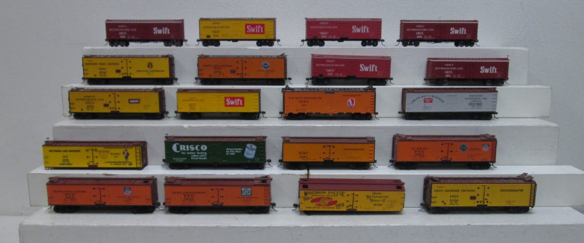 HO Scale Freight Cars (20) eBay
