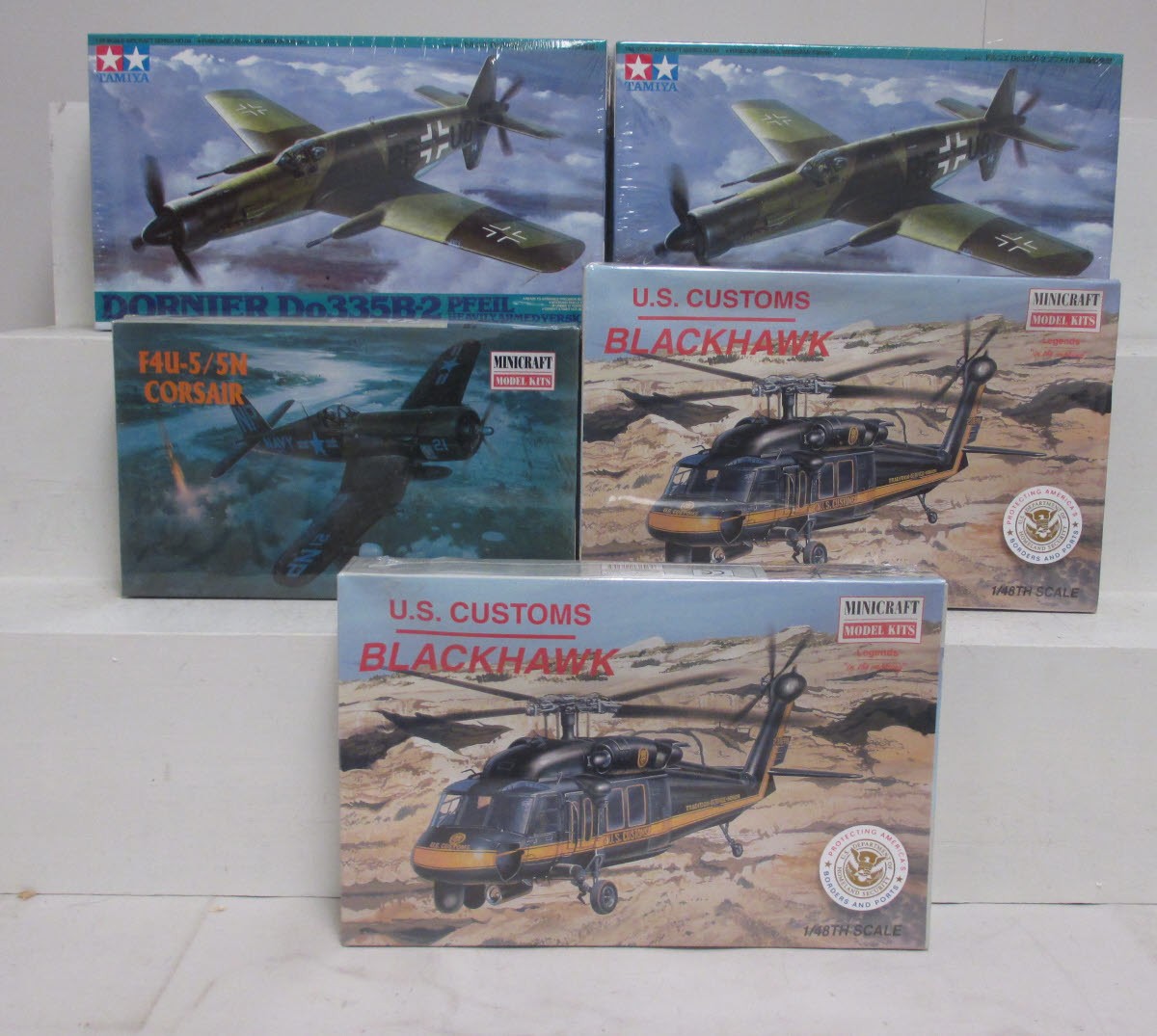 Minicarft & Tamiya 1/48th Scale Helicpter & Plane Kits (5) LN/Box eBay