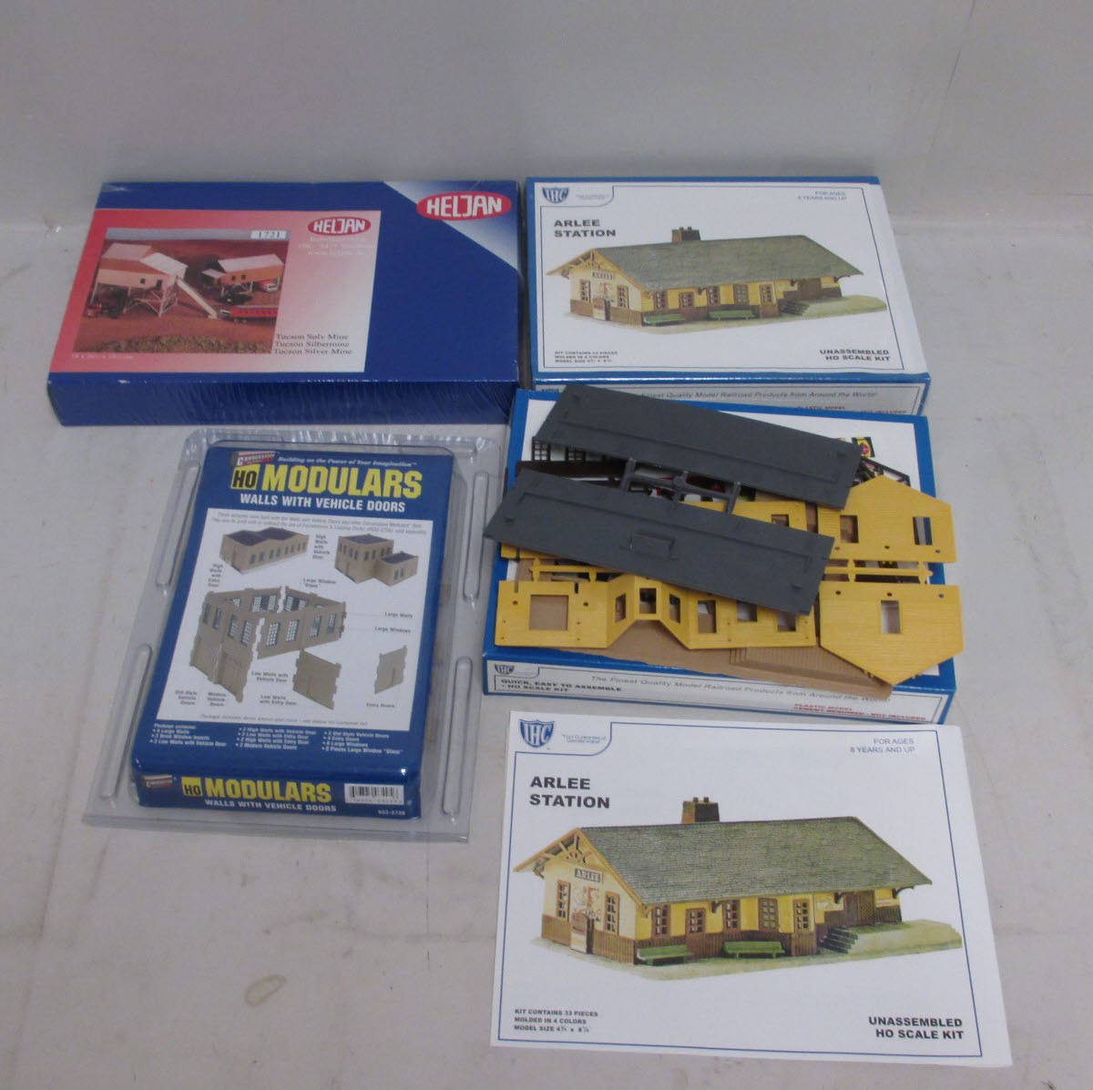 Heljan, IHC, Walthers HO Scale Building Kits (4) LN/Box eBay