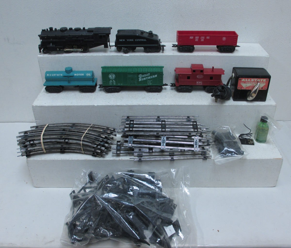 Marx 9714 Vintage Allstate Electric Train Set eBay