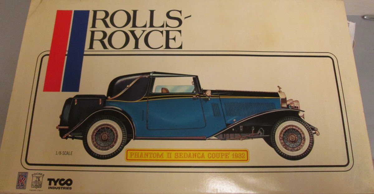 Rolls Royce Pocher Tyco 1932 Phantom Sedanca Coupe 1/8 Scale Model Car Kit/Box eBay