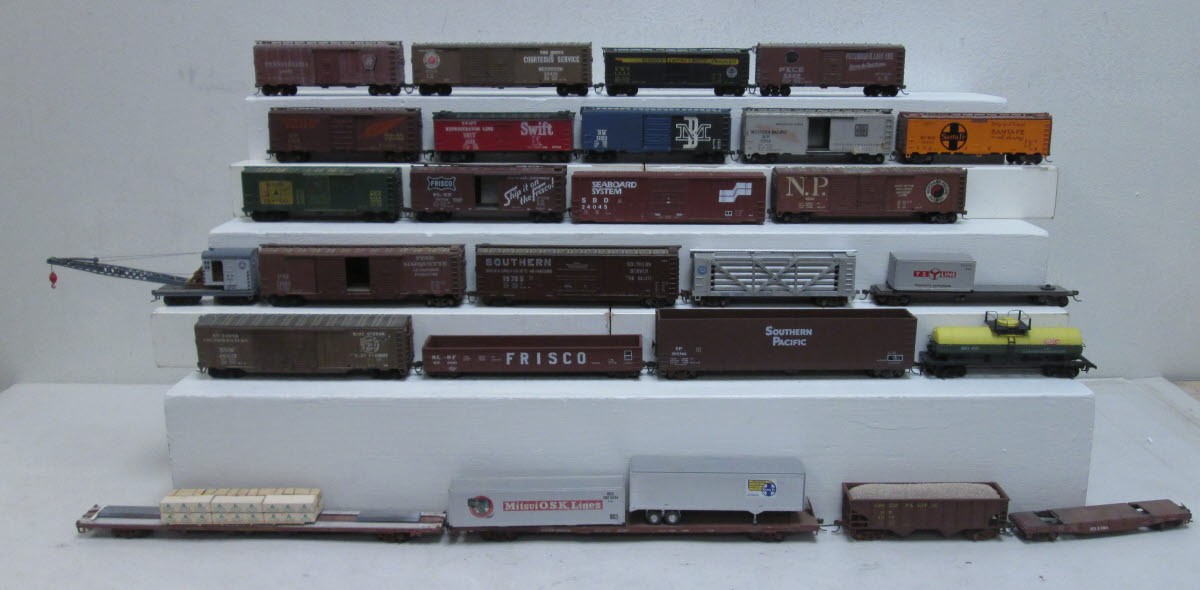 HO Scale Freight Cars (25) eBay