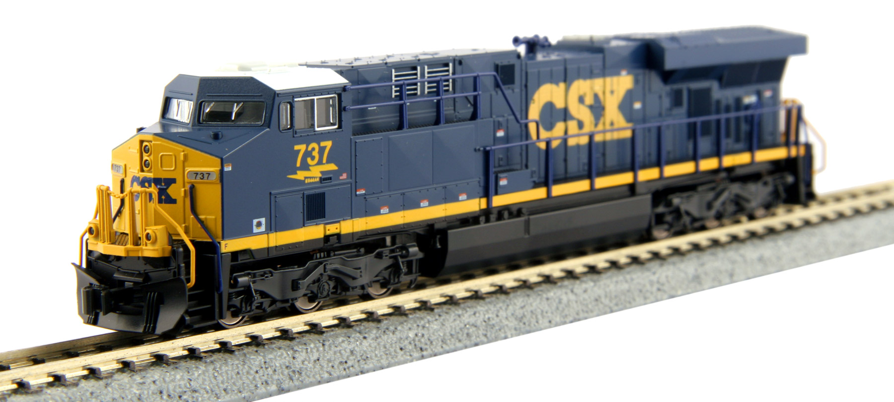 Kato 176-8914 N CSX "Dark Future" GE ES44AC 'GEVO' Diesel 