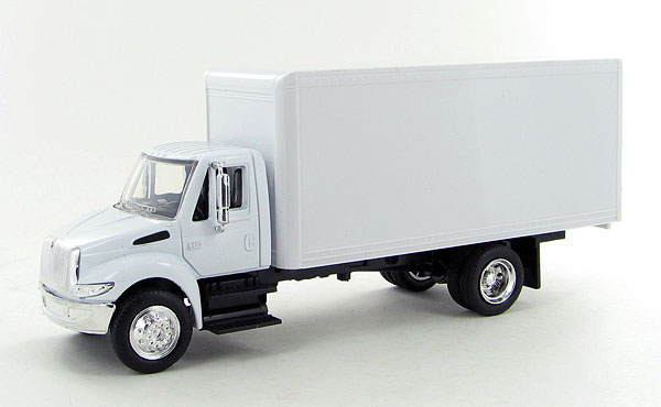 New-Ray SS-15903 1:43 International 4200 White Box Truck New-Ray SS-15903 1:43 International 4200 White Box Truck