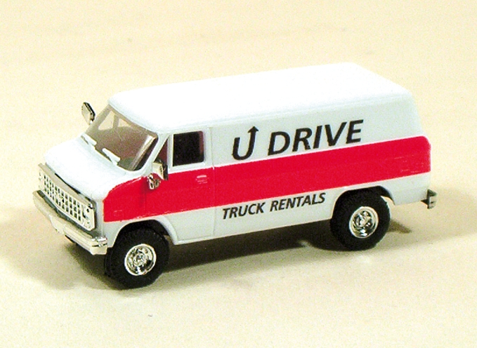 Trident Miniatures 90123 1:87 Rental Van U Drive