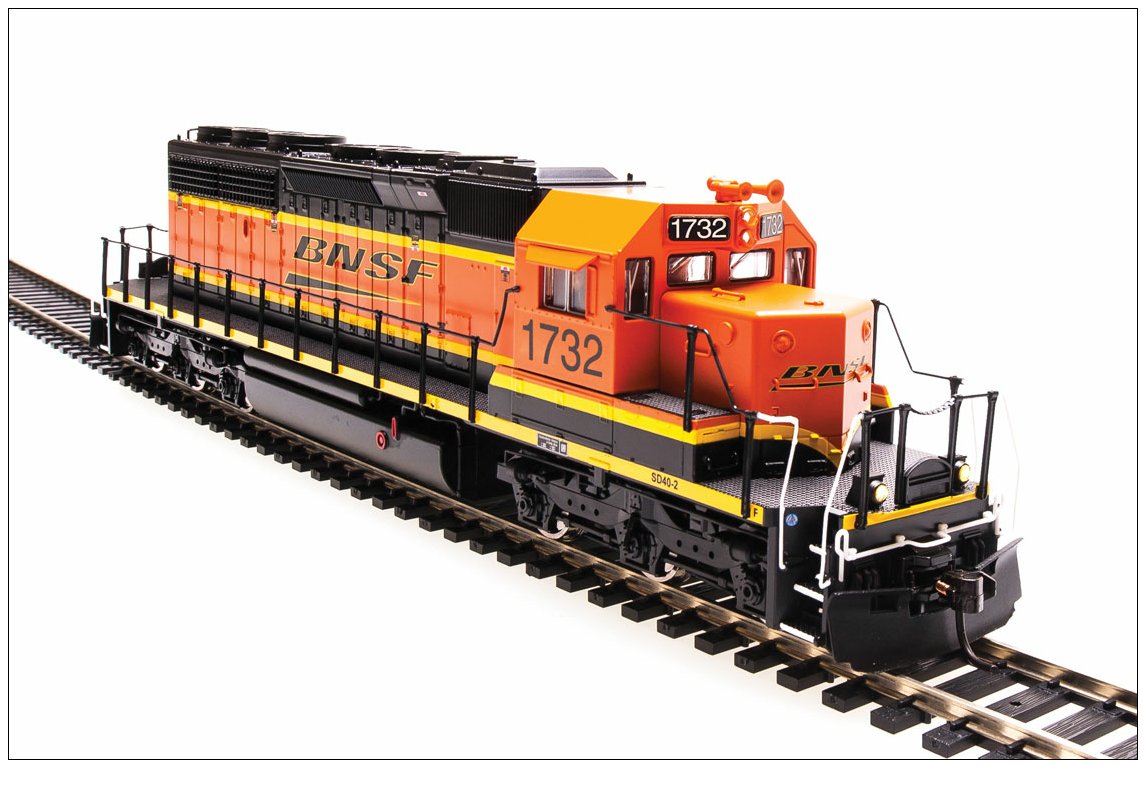 Broadway Limited 4210 HO BNSF Railway EMD SD402 LowNose Diesel Engine