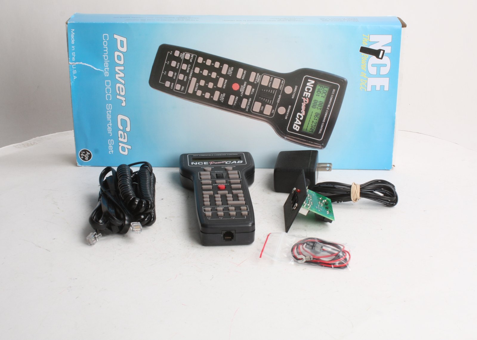 NCE Corporation 0025 Power Cab Complete 2-Amp DCC system.