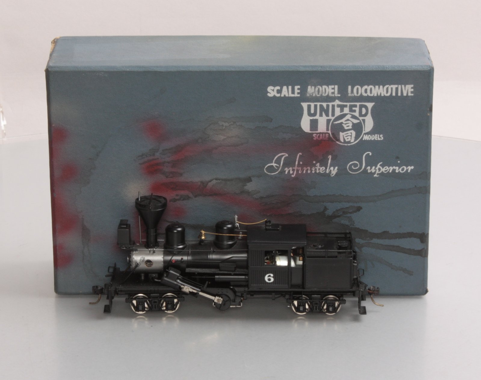 United Models HO Scale Painted BRASS Class B Logging Climax