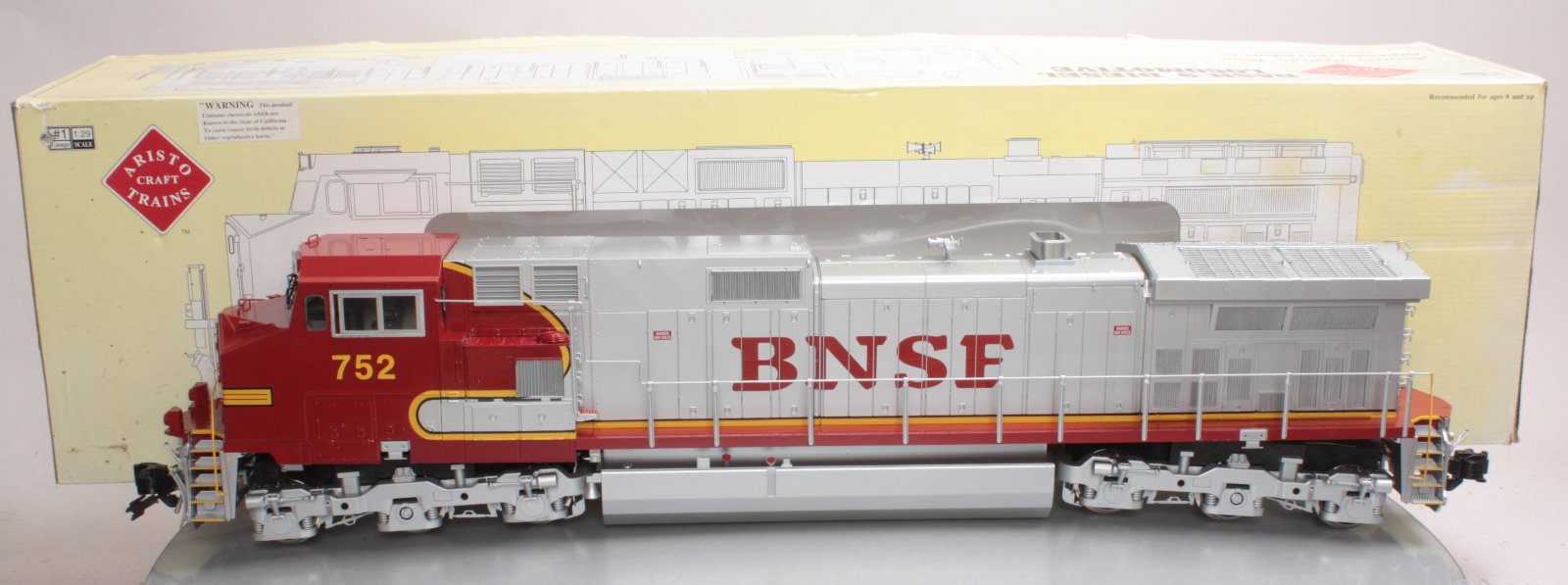 AristoCraft 23011 BNSF Dash 944CW Diesel LN/Box eBay