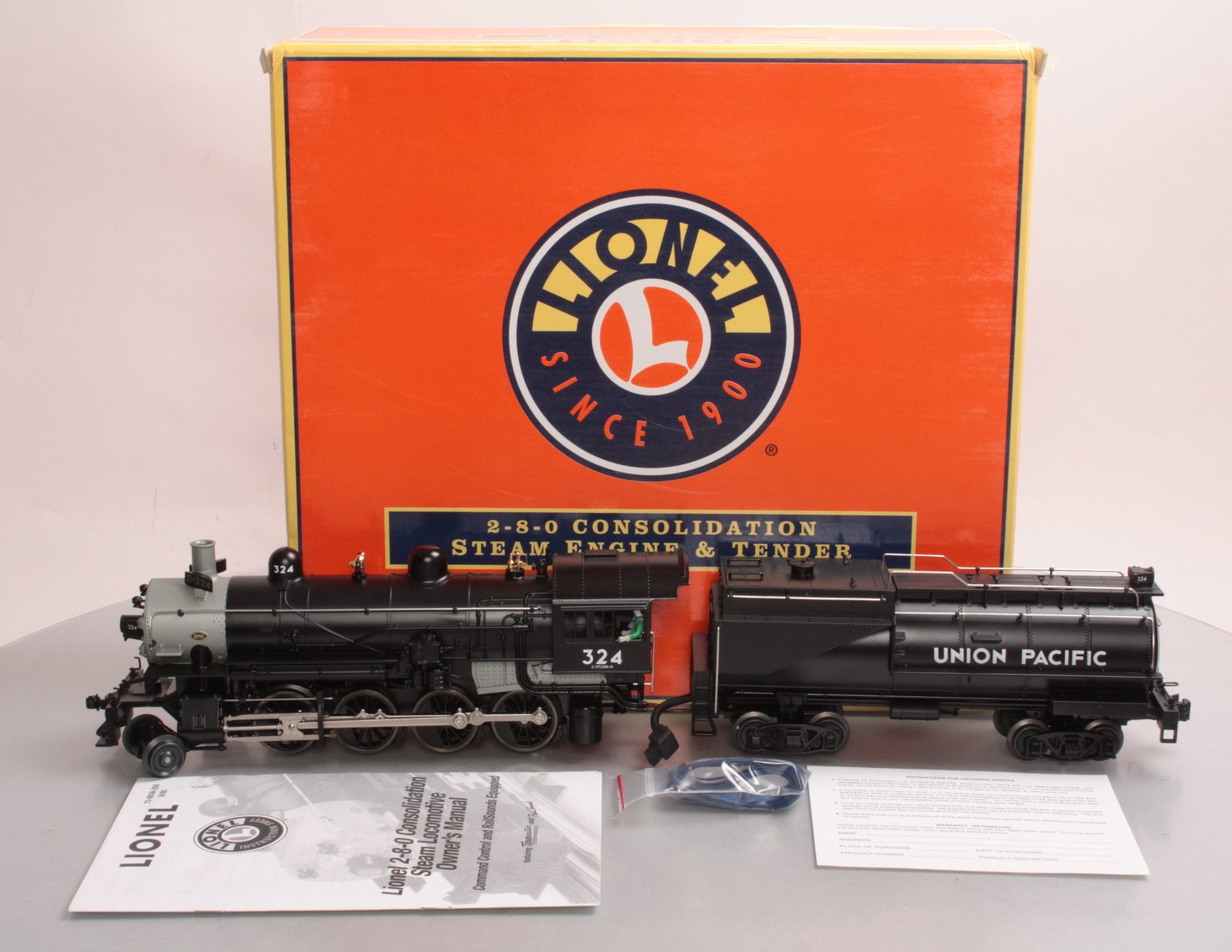 Lionel 628038 Union Pacific 280 Consolidation Steam