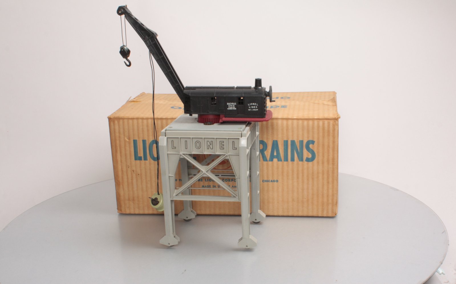 Lionel 282 Bucyrus Erie Remote Control Gantry Crane/Box eBay