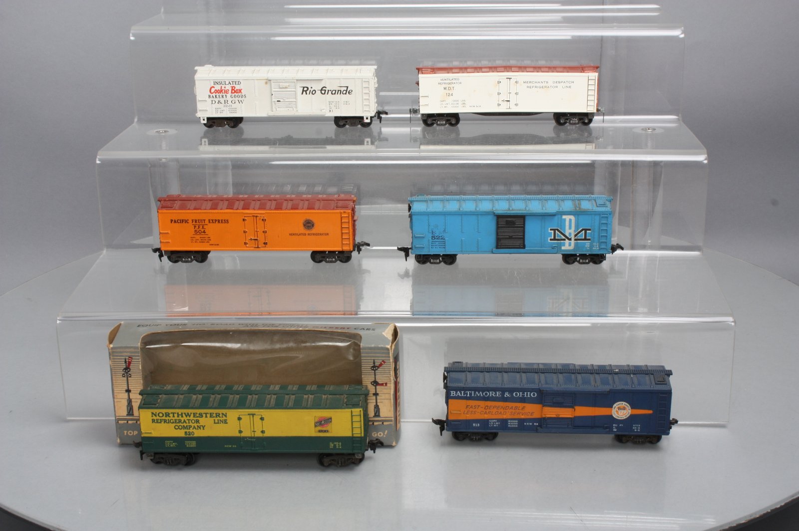 HO Scale Vintage Freight Cars (6) eBay