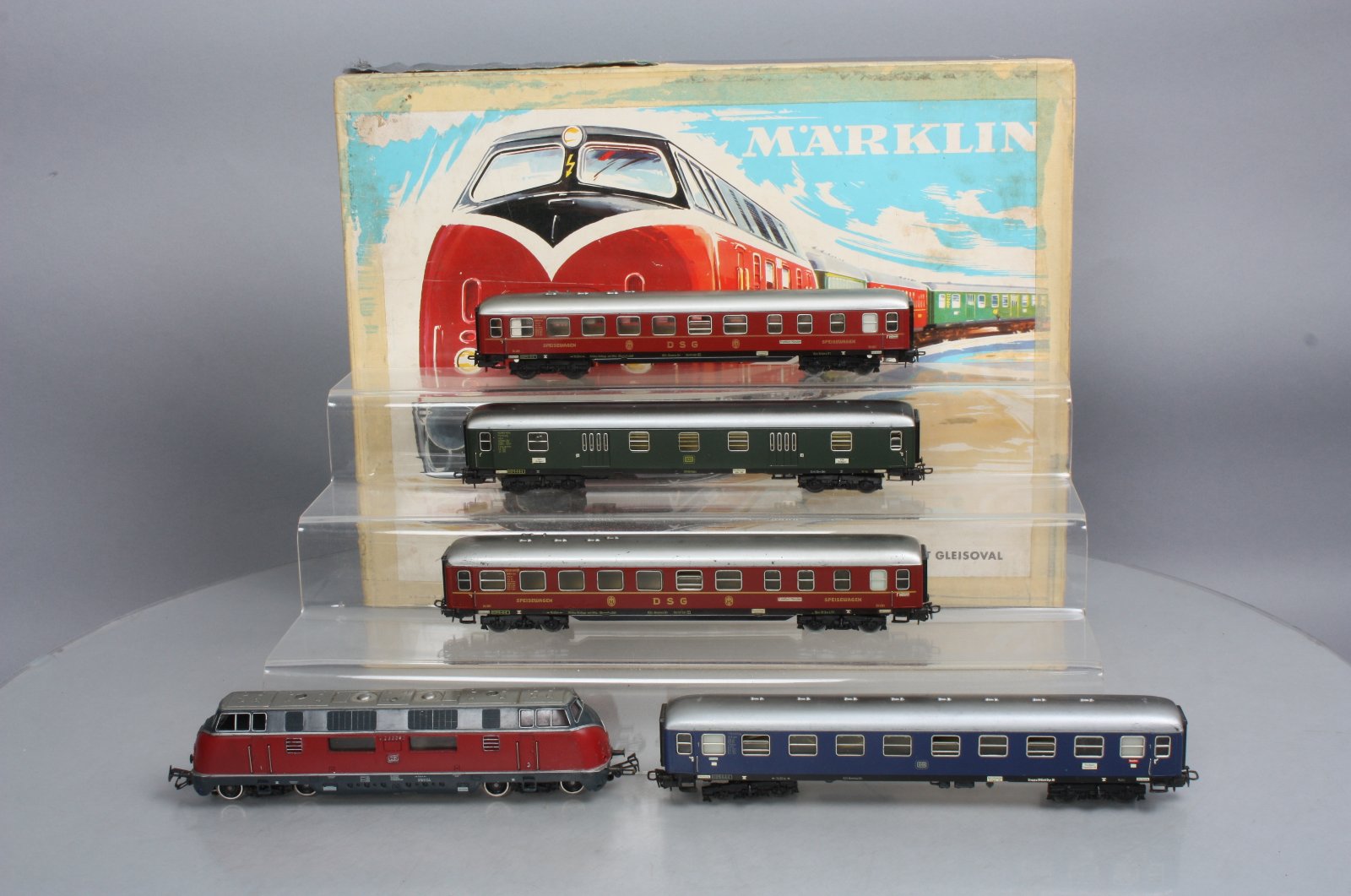 Marklin Vintage HO Diesel Passenger Train Set/Box eBay