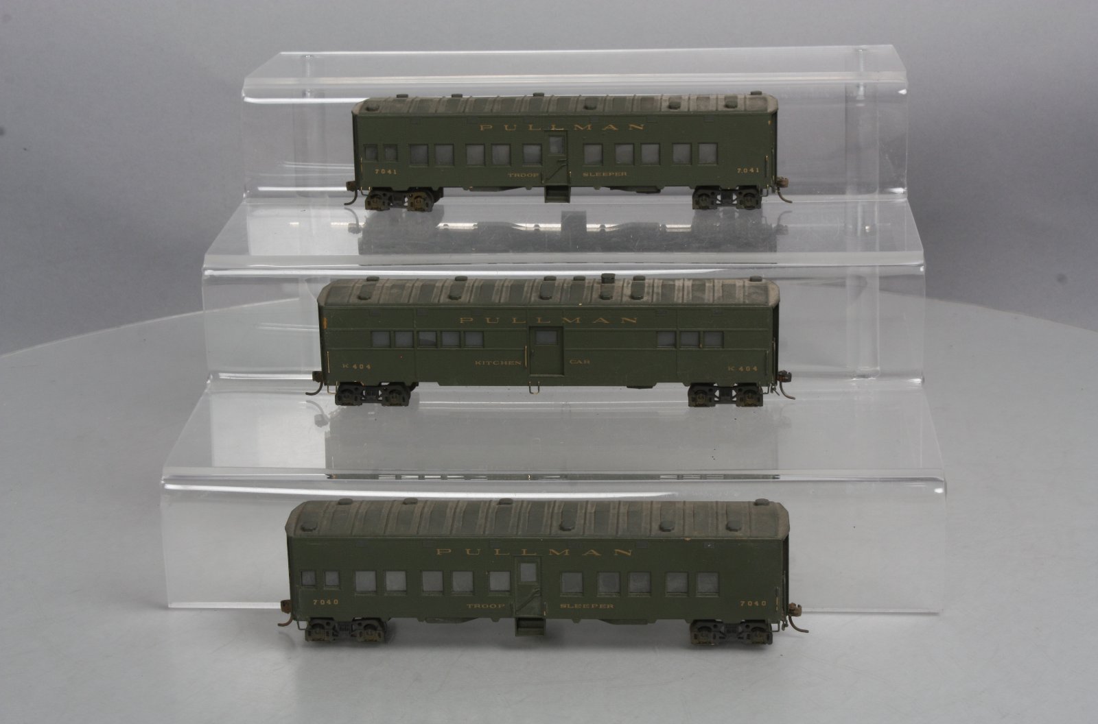 HO Scale BRASS Pullman Troop Sleeper Cars (3) eBay