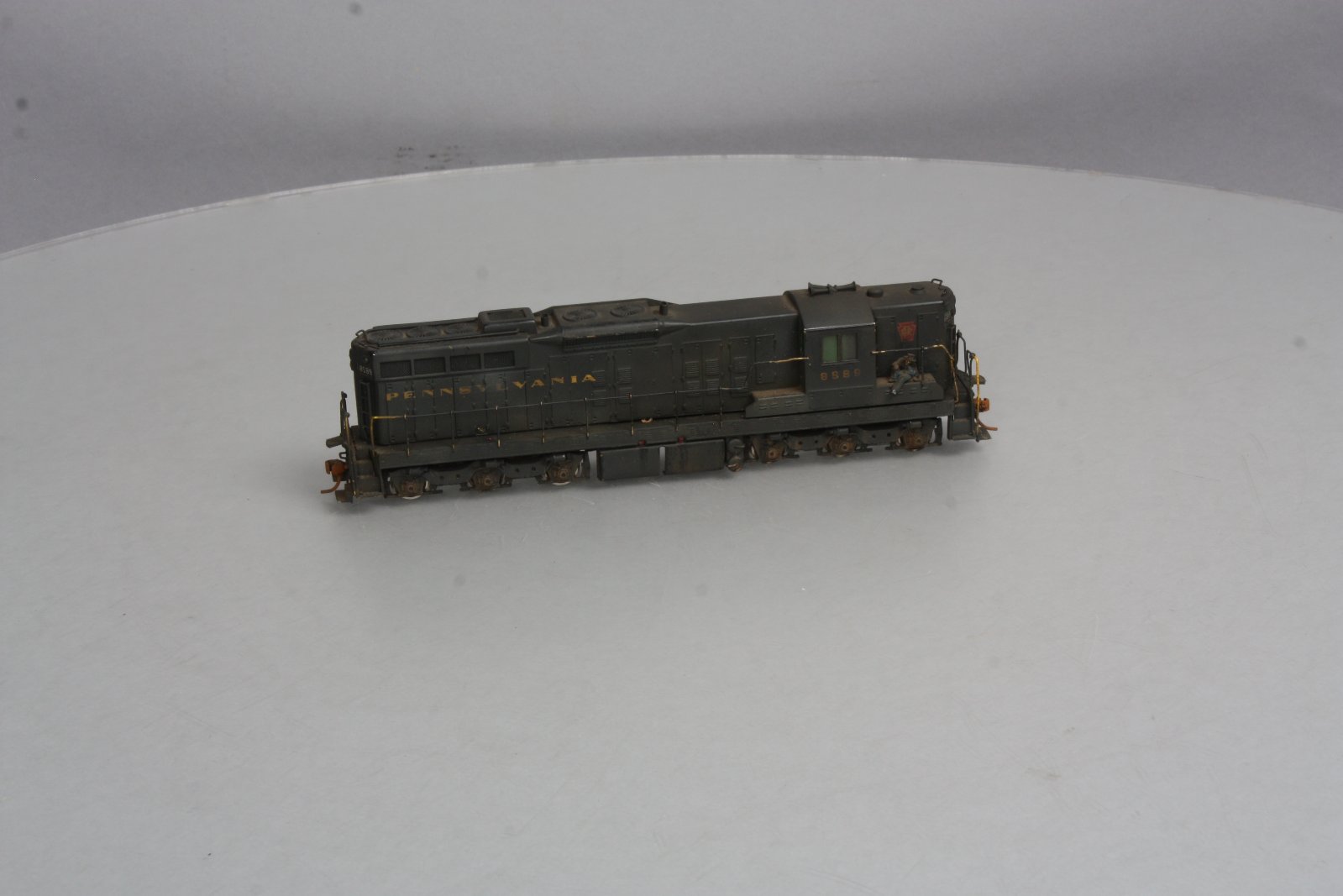 Tenshodo HO Scale BRASS PRR SD-9 Diesel #8589 - Painted - Picture 6 of 11