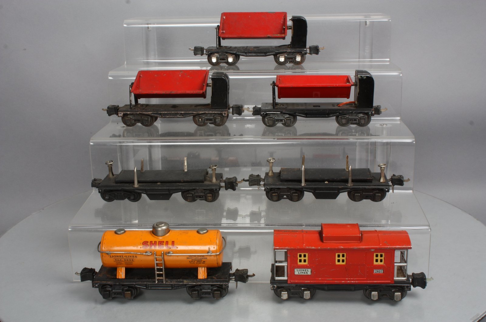 Lionel O Gauge Prewar Freight & Operating Cars (7) eBay
