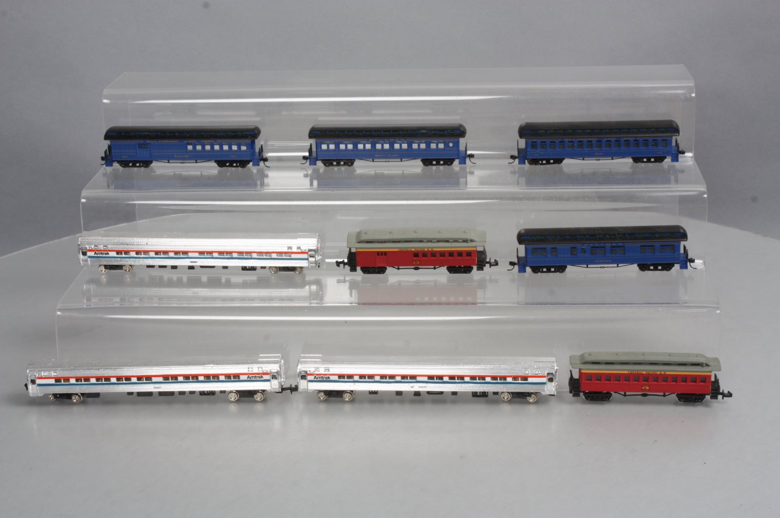 Bachmann N Scale Passenger Cars Amtrak, Central Pacific, B&O (9) eBay
