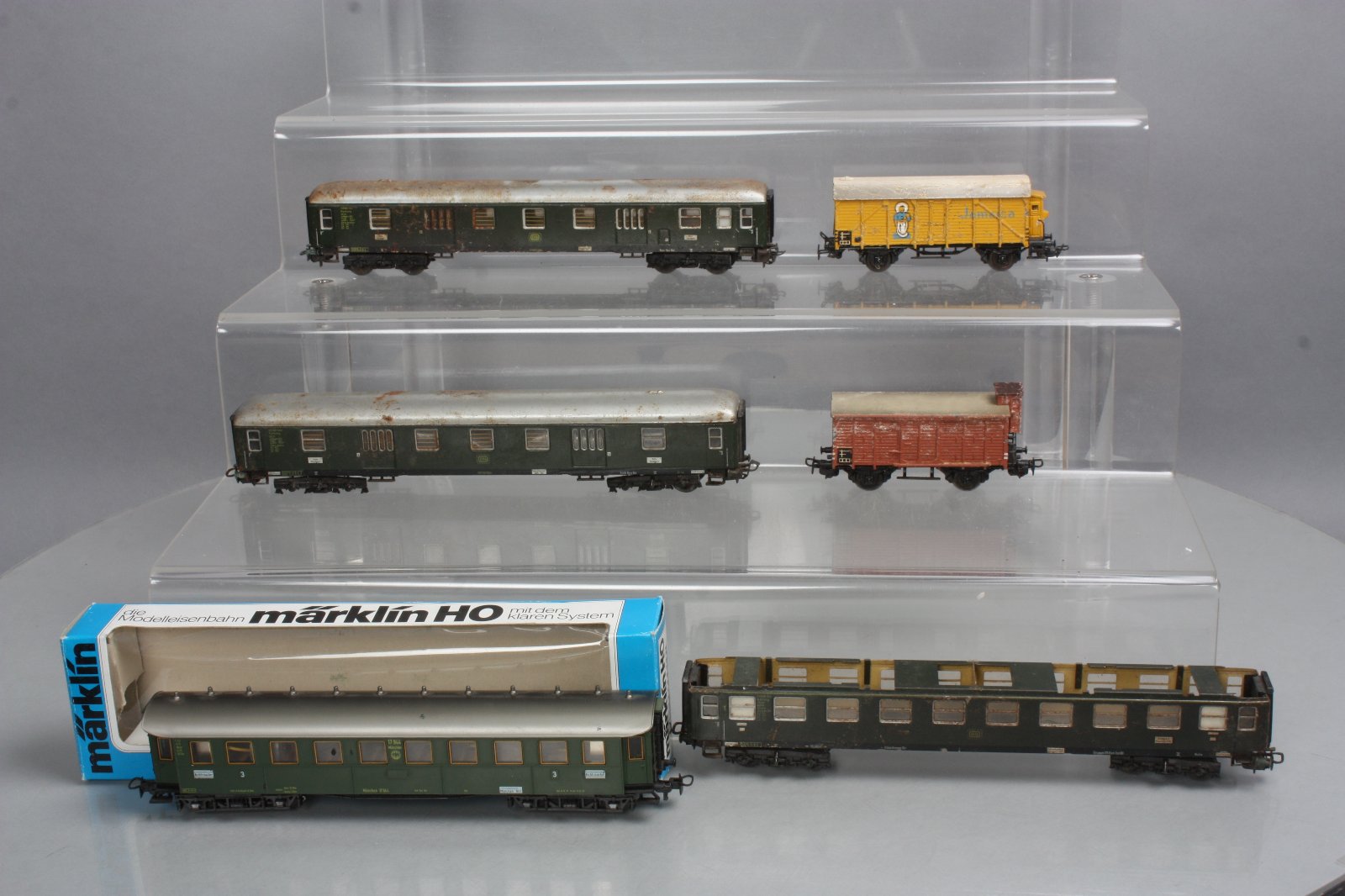 Marklin HO Scale Freight & Passenger Cars (6) eBay
