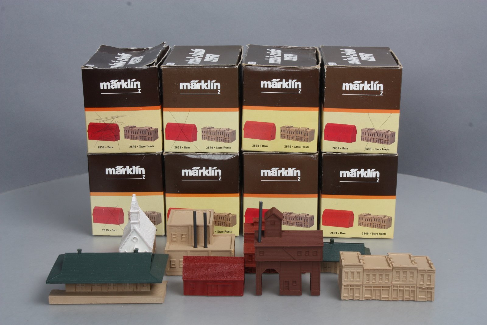 Marklin Z Scale Classic American Series Layout Buildings (8)/Box eBay