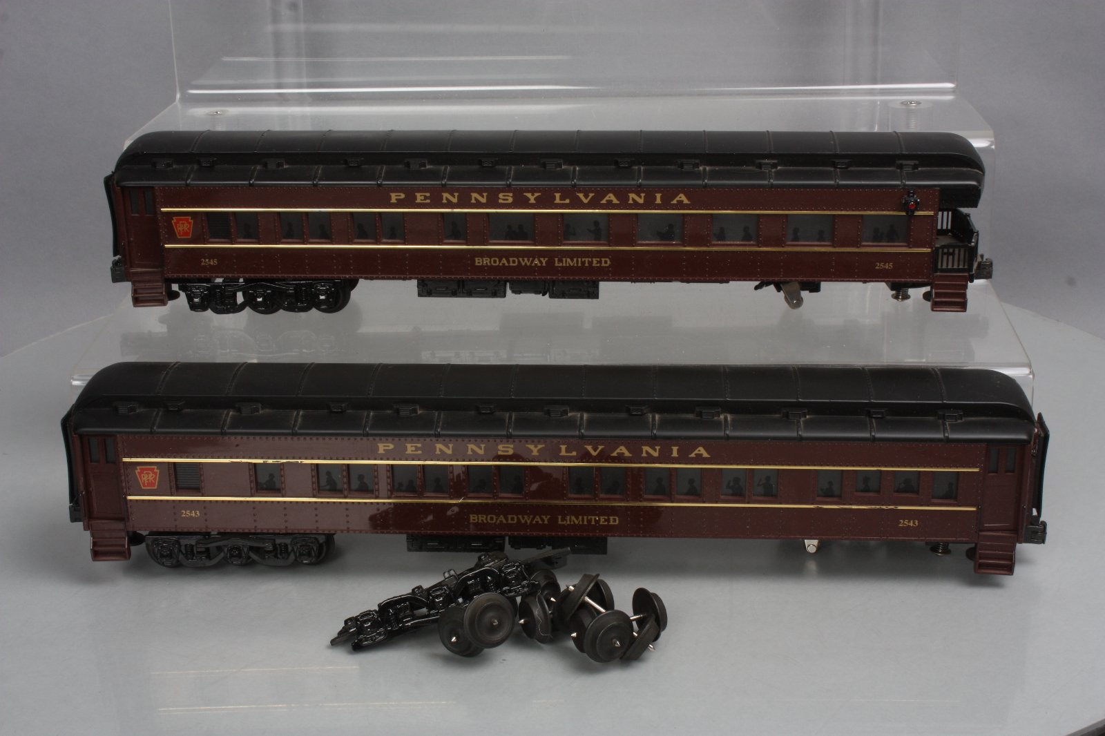 Williams O Gauge Pennsylvania Broadway Limited Passenger Cars (2) eBay