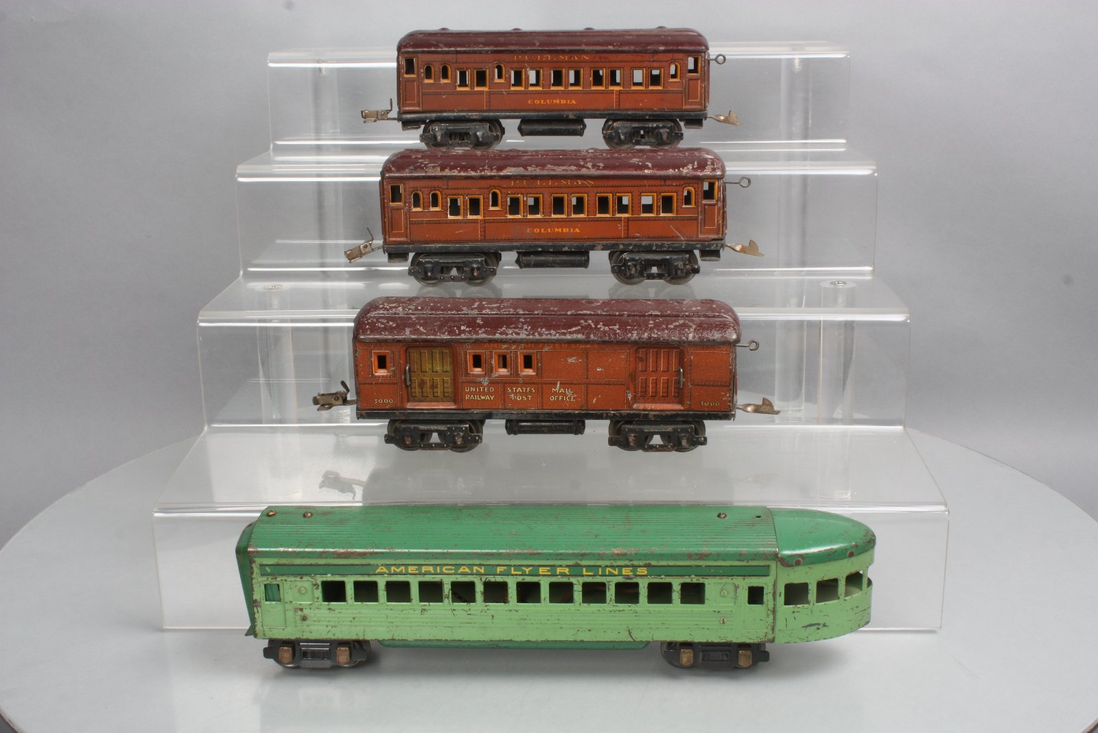 American Flyer O Gauge Prewar Passenger Cars (4) eBay