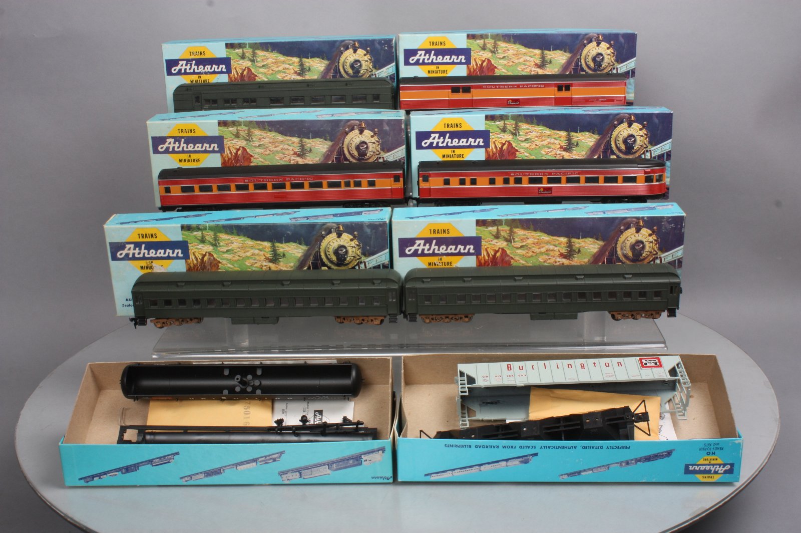 Athearn HO Scale Assorted Freight & Passenger Car Kits (8)/Box eBay