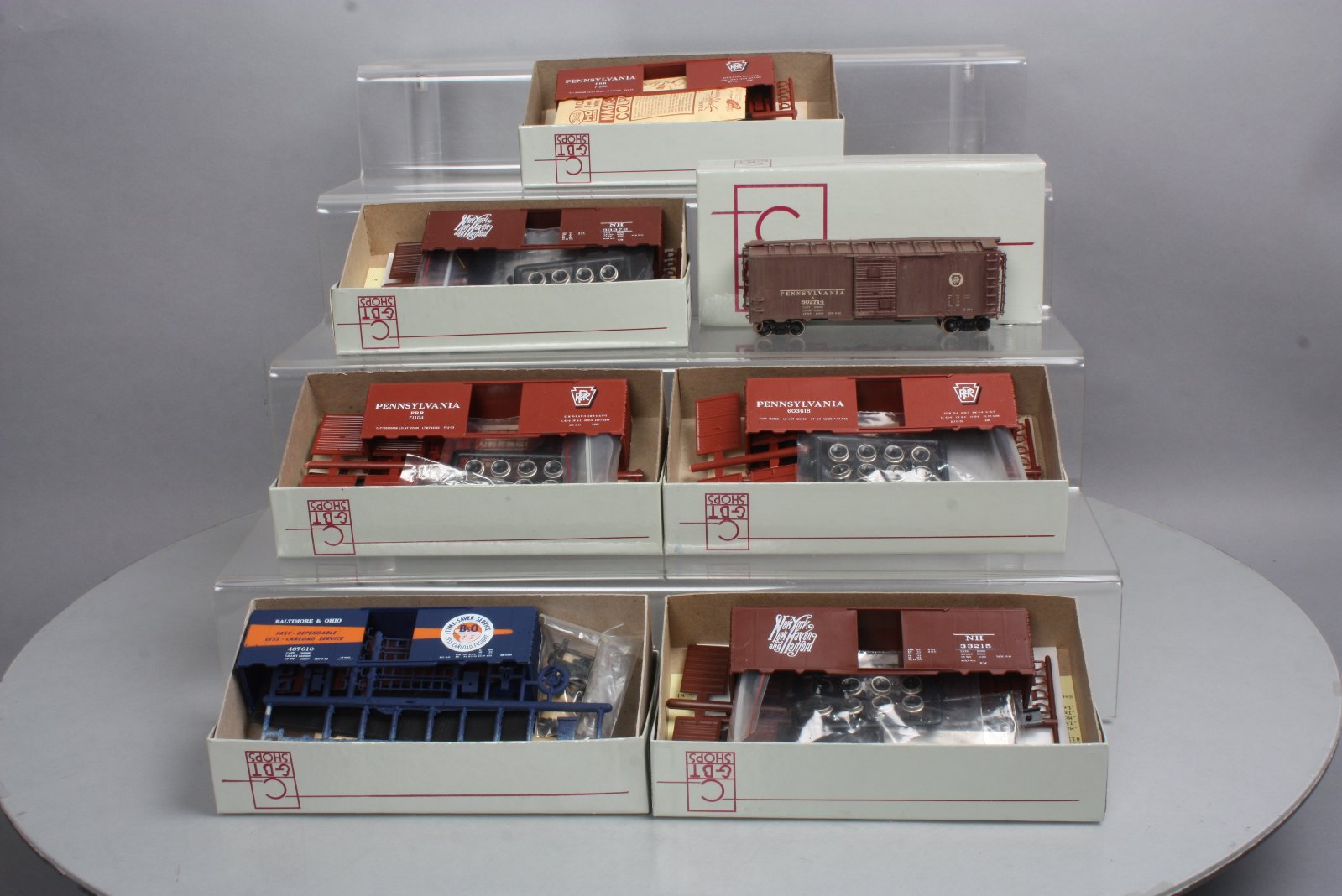 C&BT Shops HO Scale Freight Car Kits (7)/Box eBay