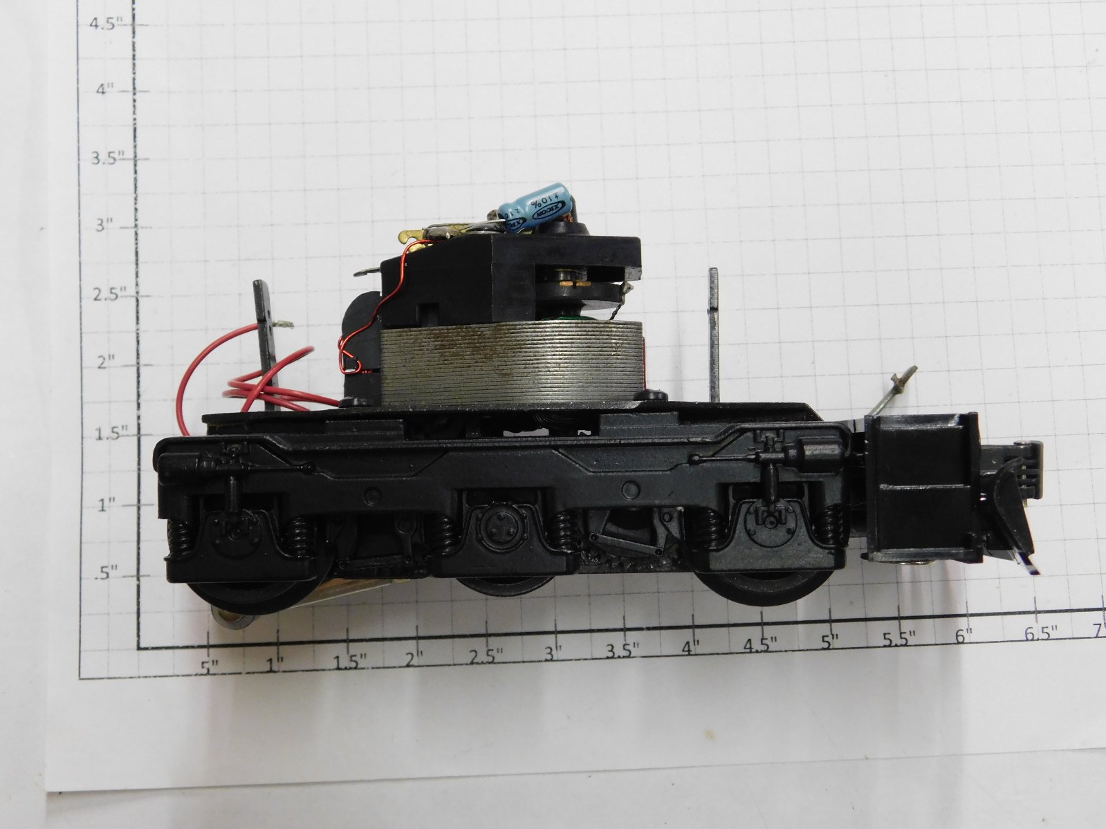 Lionel 805094X1 6Wheel Motor Truck Assembly w/Capacitors eBay