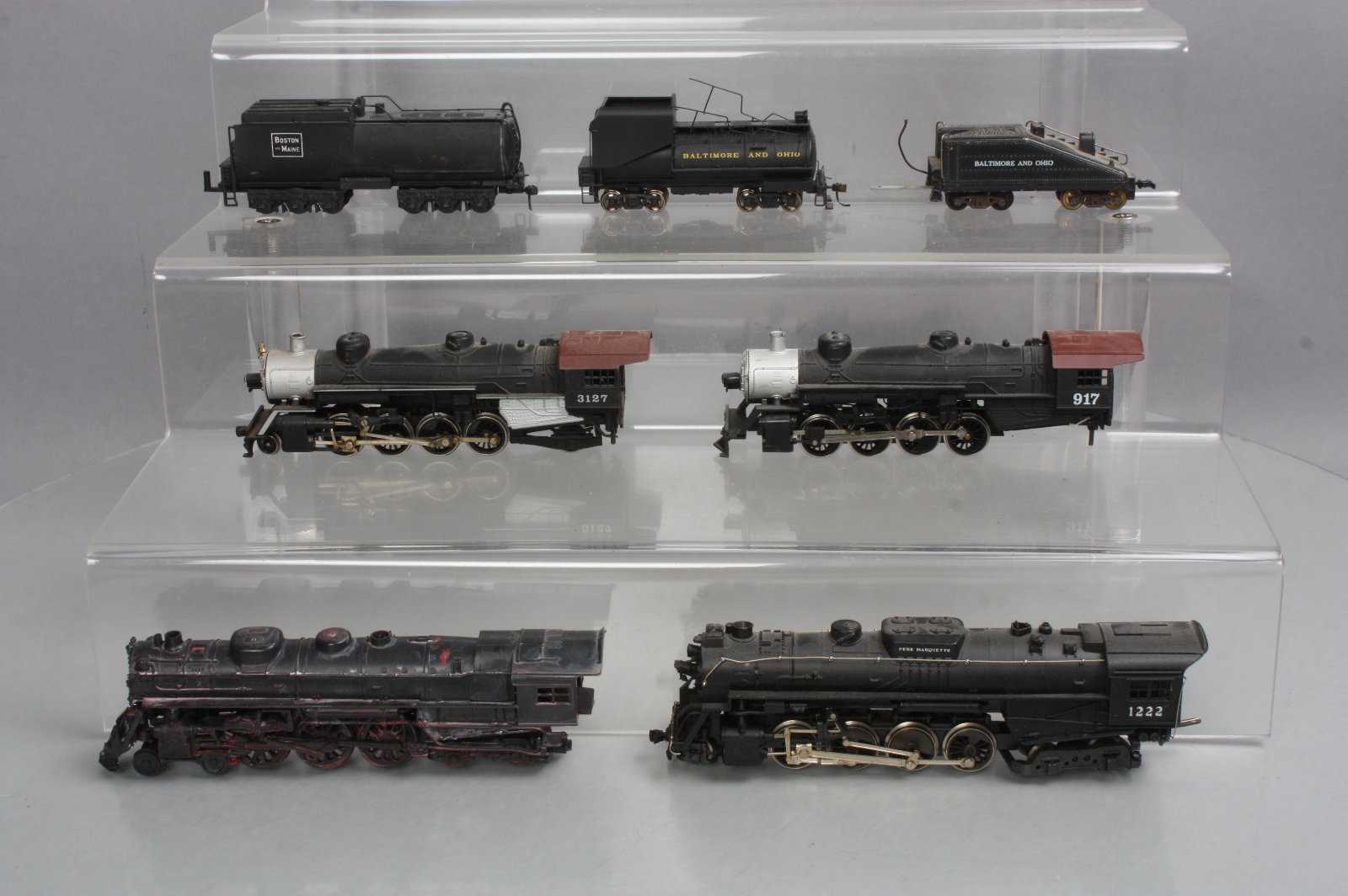 HO Scale Assorted Steam & Tenders (7) eBay