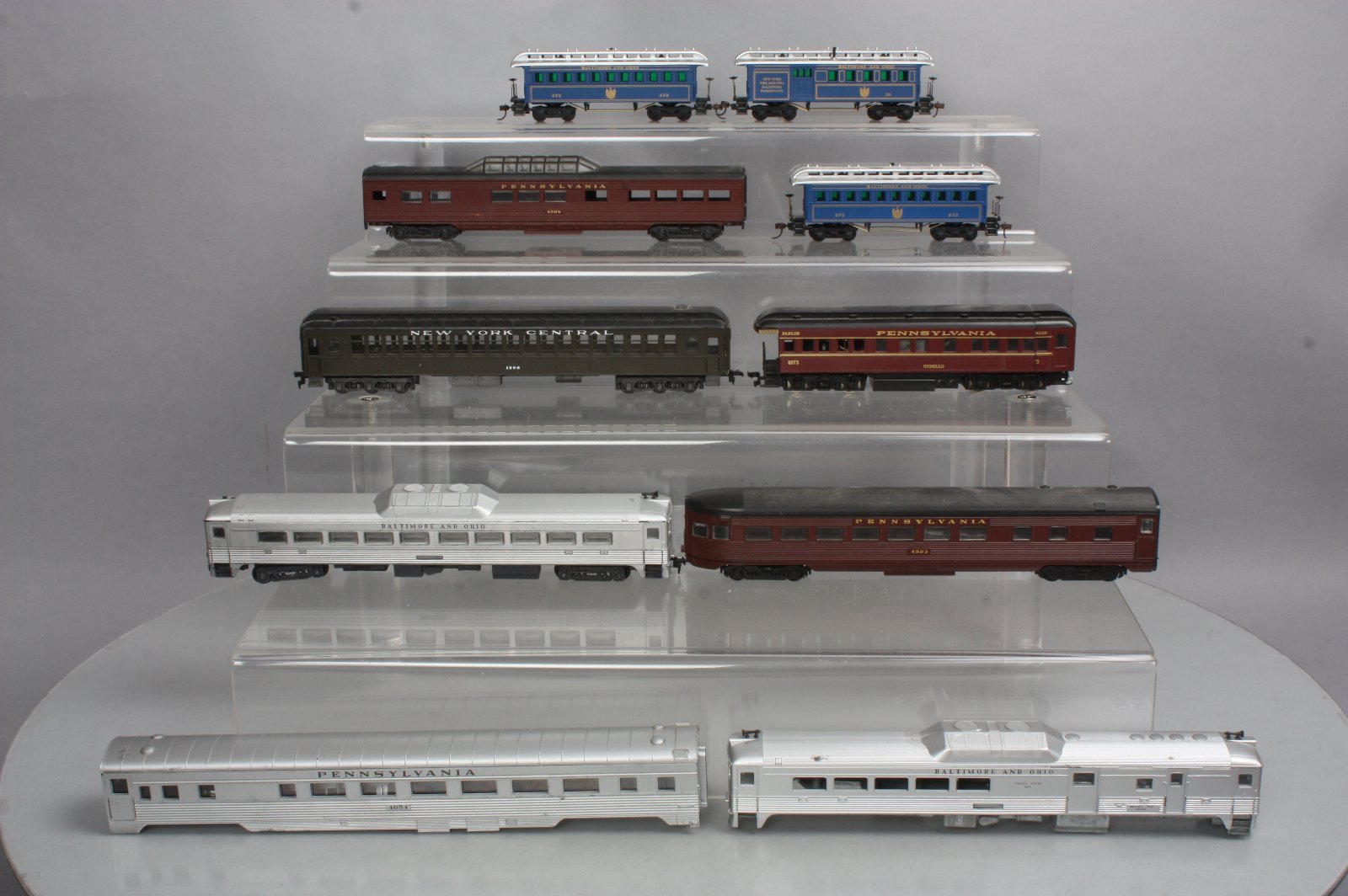 HO Scale Pennsylvania, NYC and Baltimore & Ohio Passenger Cars (10) eBay