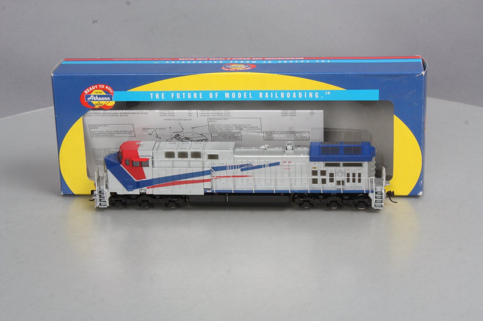 Athearn 7978 HO Scale GE Demo AC4400 Diesel LN/Box eBay