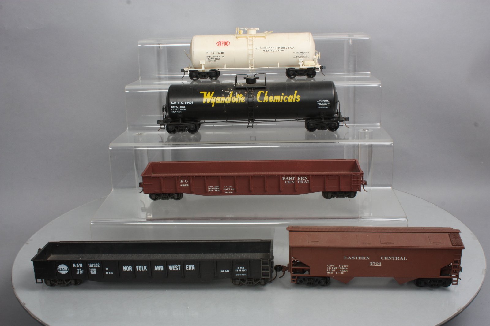 Atlas & Weaver O Scale Freight Cars (5) 2 Rail