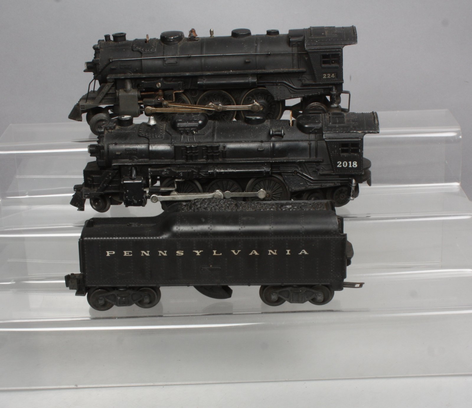 Lionel O Gauge Postwar Steam & Tender 224, 2018 & 2046W (3