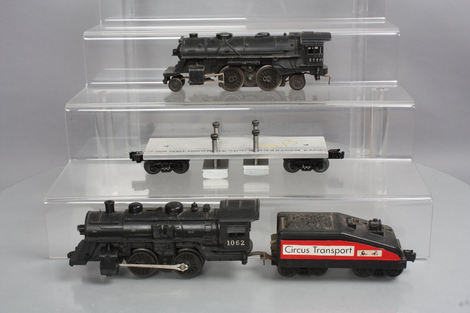 Lionel O Gauge Postwar Steam & Tender & Custom Track