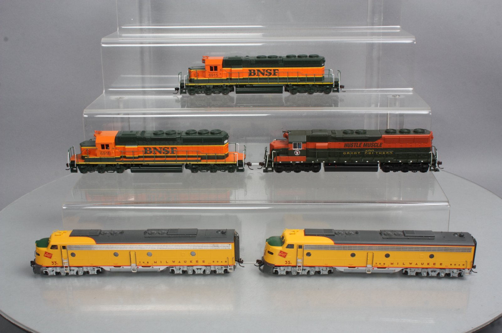 HO Scale Assorted BNSF, Great Northern & UP Diesel (5) eBay