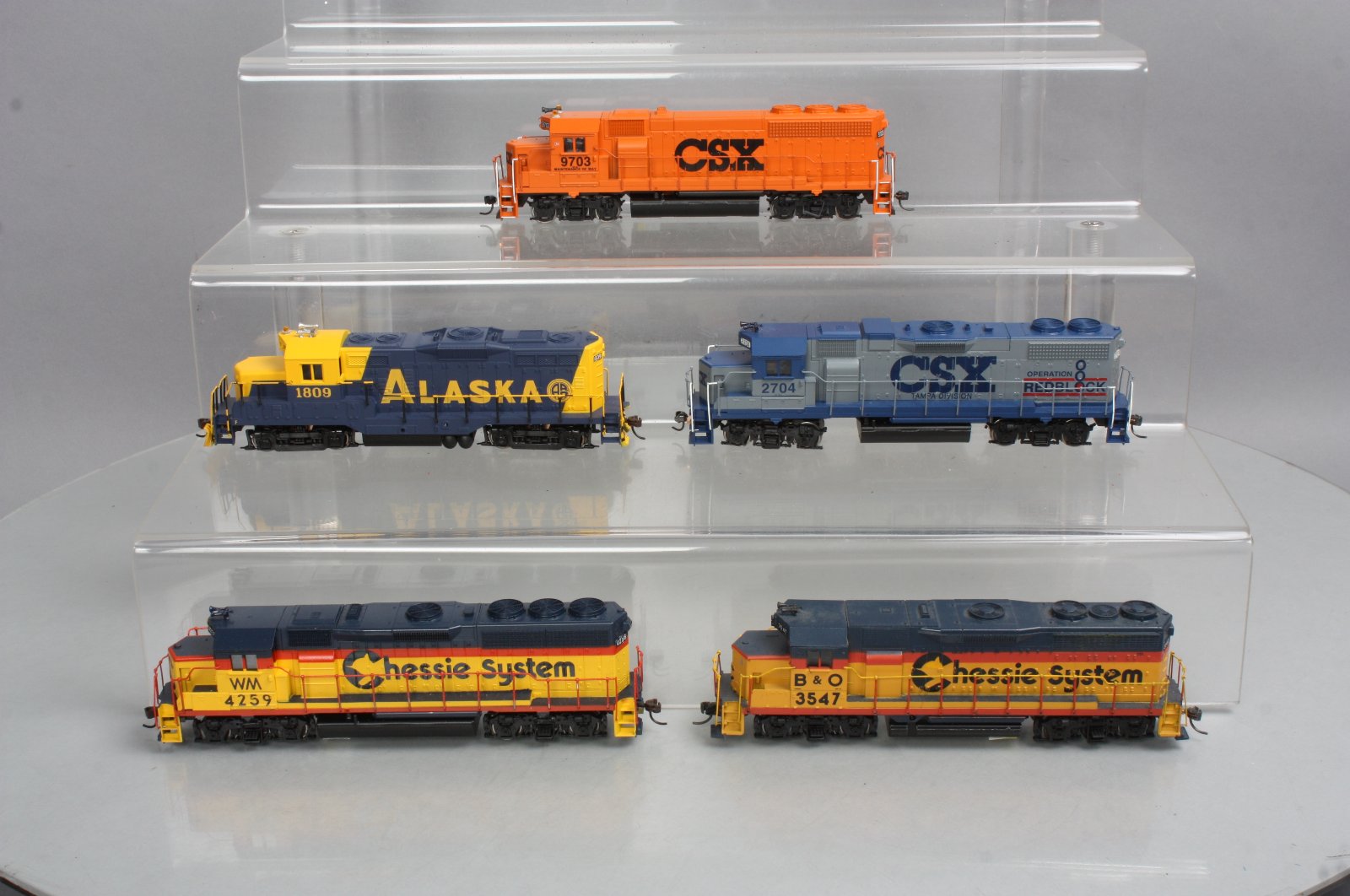 HO Scale CSX & Alaska Diesel (5) eBay