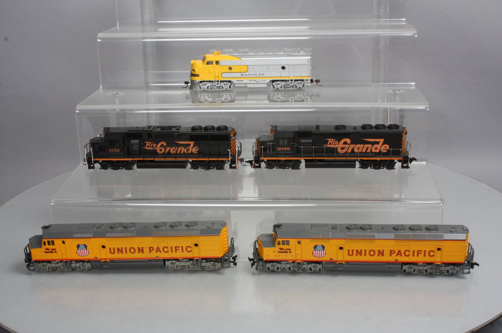 HO Scale Santa Fe, Rio Grande & Union Pacific Diesel (5) eBay