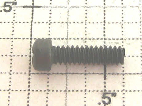 Lionel 8306-638 #6-32 x 1/2" Black Slotted Fillister Head Machine Screw (New)