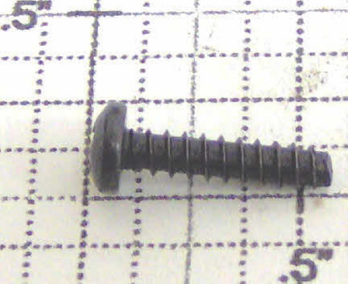 Lionel 85101-092 .4 x 1/2" Black Phillips Binding Head Self Tapping Screw (New)