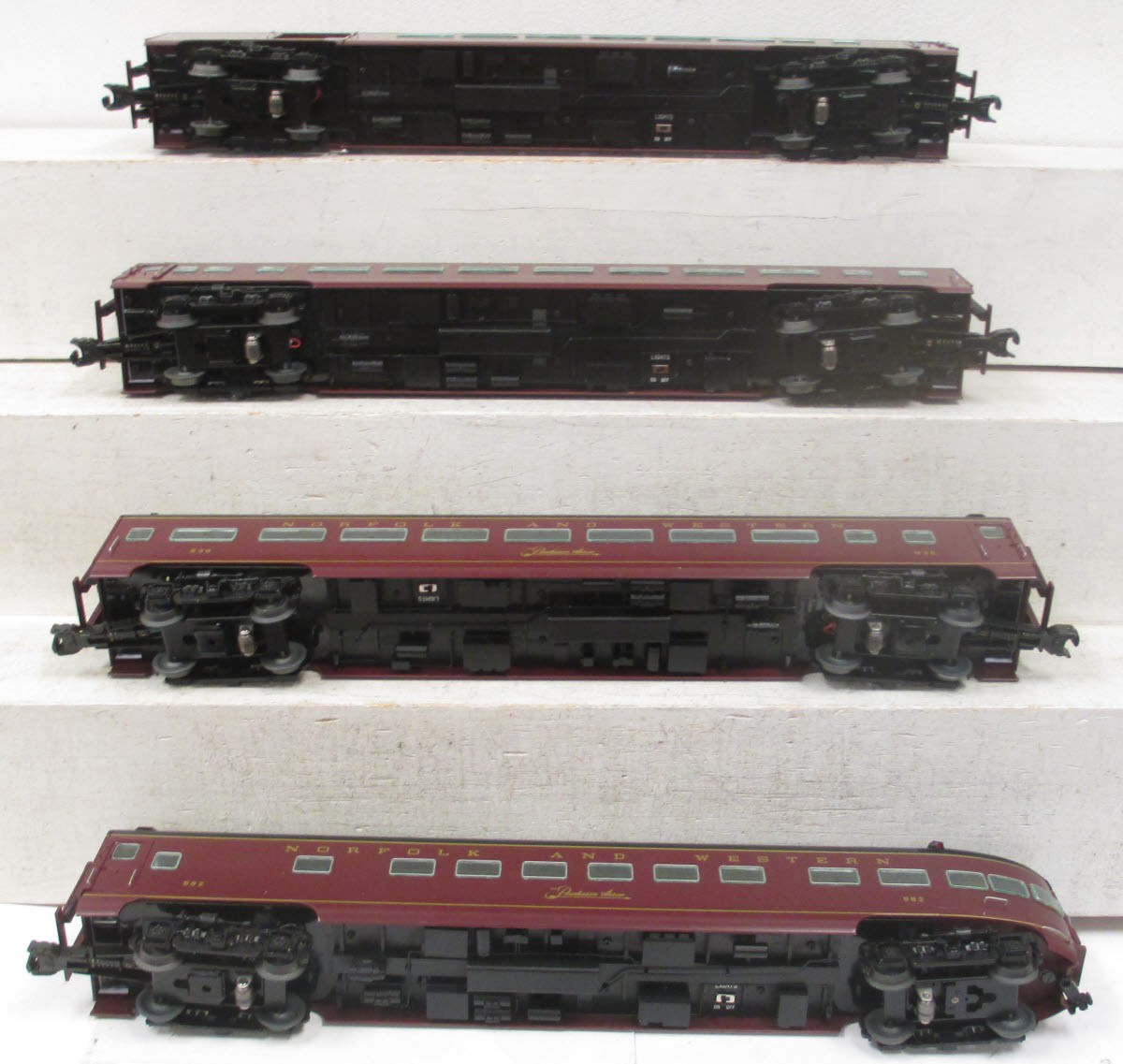 Lionel 629182 N&W Aluminum Passenger 4Car Set EX/Box 23922291820 eBay
