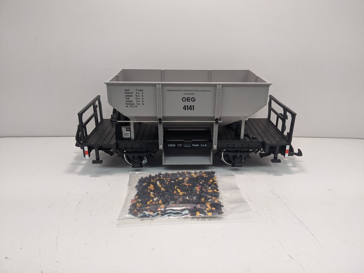 LGB 4141 OEG European FourWheel Ballast Car LN/Box eBay